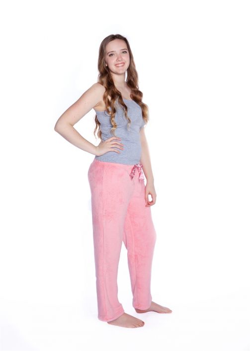 Plus size discount plush pajama pants